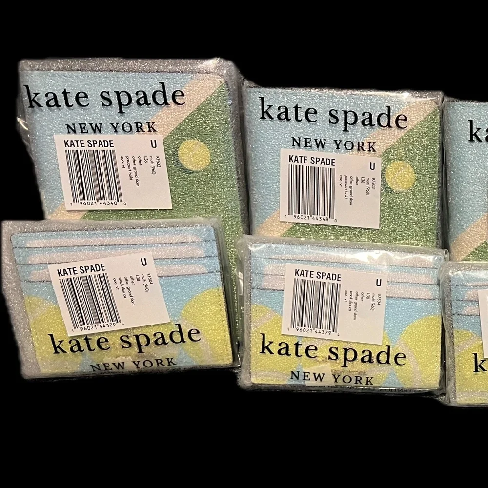 PRICE DROP Kate Spade Grand Slam Passport Holder NWT orig. package - Tennis, W…